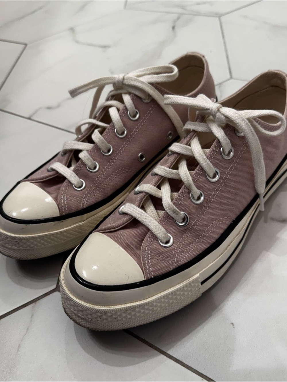 CONVERSE Chuck 70 in stone mauve canvas - w 8.5